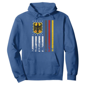 Patriotic Bundesadler Vintage German American Flag Hoodie Germany Heritage Pride TS11 Royal Blue Print Your Wear