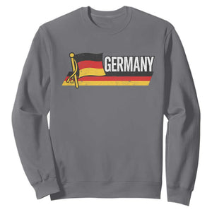 German Heritage Pride Germany Flag Sweatshirt TS11 Charcoal Print Your Wear