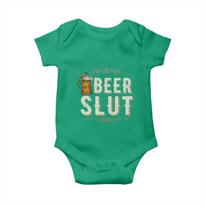 Funny Oktoberfest Beer Slut Baby Onesie German Beer Stein Drinking Lover TS11 Irish Green Print Your Wear