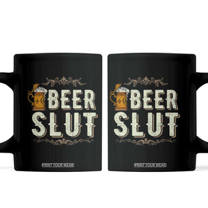 Funny Oktoberfest Beer Slut Coffee Mug German Beer Stein Drinking Lover TS11 Black Print Your Wear