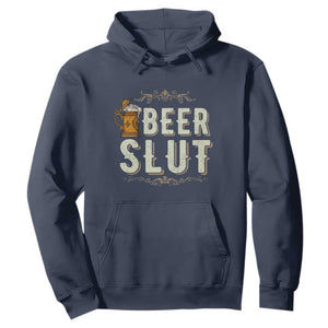 Funny Oktoberfest Beer Slut Hoodie German Beer Stein Drinking Lover TS11 Navy Print Your Wear