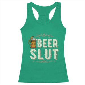 Funny Oktoberfest Beer Slut Racerback Tank Top German Beer Stein Drinking Lover TS11 Irish Green Print Your Wear