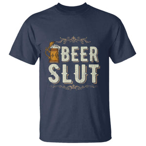 Funny Oktoberfest Beer Slut T Shirt German Beer Stein Drinking Lover TS11 Navy Print Your Wear