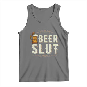 Funny Oktoberfest Beer Slut Tank Top German Beer Stein Drinking Lover TS11 Black Heather Print Your Wear
