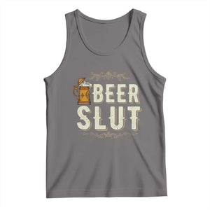 Funny Oktoberfest Beer Slut Tank Top German Beer Stein Drinking Lover TS11 Deep Heather Print Your Wear
