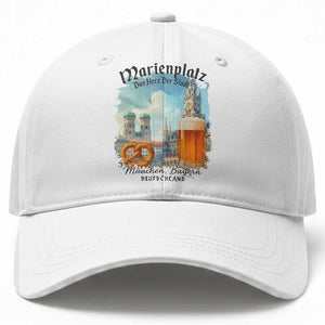 Bavarian Festival Munich Oktoberfest Baseball Cap Das Herz Der Stadt Beer Pretzel TS11 Print Your Wear