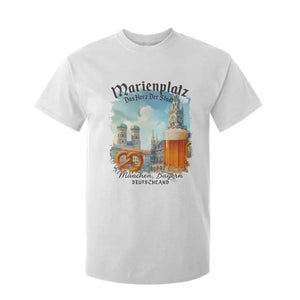 Bavarian Festival Munich Oktoberfest T Shirt For Kid Das Herz Der Stadt Beer Pretzel TS11 White Print Your Wear