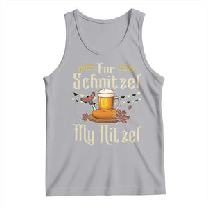 Funny Oktoberfest For Schnitzel My Nitzel Tank Top Beer Nitzel Sausage TS11 Athletic Heather Print Your Wear