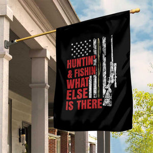 Hunting And Fishing What Else Is There Garden Flag Vintage American Flag TS11 Print Your Wear
