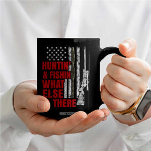 Hunting And Fishing What Else Is There Coffee Mug Vintage American Flag TS11 Print Your Wear