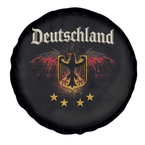 Deutschland German Heritage Pride Spare Tire Cover Bundesadler Coat of Arms Star TS11 Print Your Wear