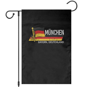 Munchen Bayern German Heritage Pride Germany Flag Garden Flag TS11 Black Print Your Wear