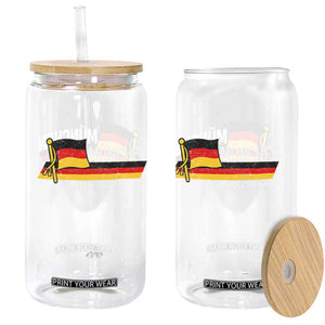 Munchen Bayern German Heritage Pride Germany Flag Glass Can TS11 Print Your Wear