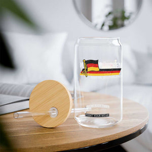 Munchen Bayern German Heritage Pride Germany Flag Glass Can TS11 Print Your Wear