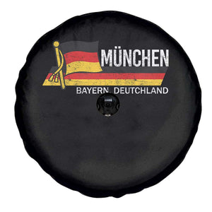Munchen Bayern German Heritage Pride Germany Flag Spare Tire Cover TS11 Print Your Wear