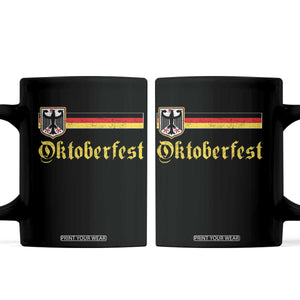 Oktoberfest German Drinking Festival Coffee Mug Bundesadler Coat of Arms TS11 Black Print Your Wear