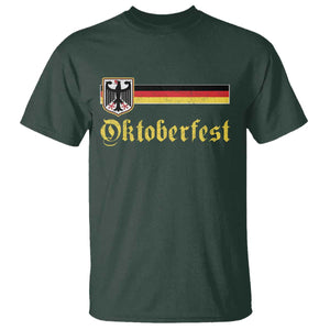 Oktoberfest German Drinking Festival T Shirt Bundesadler Coat of Arms TS11 Dark Forest Green Print Your Wear