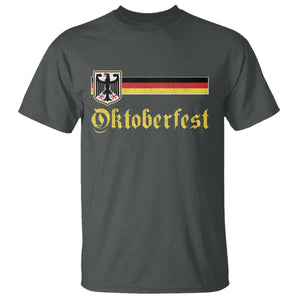 Oktoberfest German Drinking Festival T Shirt Bundesadler Coat of Arms TS11 Dark Heather Print Your Wear
