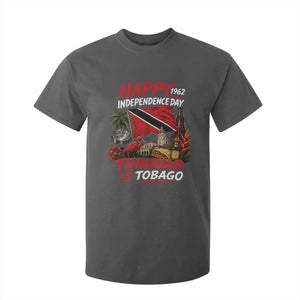 Trinidad And Tobago Independence Day T Shirt For Kid Trinidadian Heritage Steelpan Scarlet Ibis