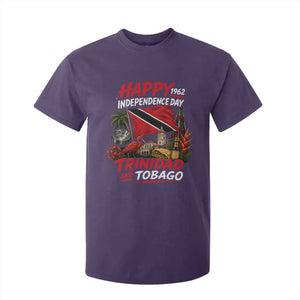 Trinidad And Tobago Independence Day T Shirt For Kid Trinidadian Heritage Steelpan Scarlet Ibis
