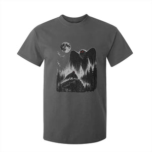 Mothman Howling at Moon 90s Retro T Shirt For Kid Funny West Virginia Cryptid