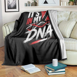 It Is in My DNA Trinidad and Tobago Throw Blanket Trinidadian Flag Roots