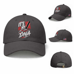 It Is in My DNA Trinidad and Tobago Baseball Cap Trinidadian Flag Roots