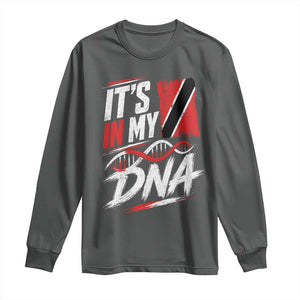 It Is in My DNA Trinidad and Tobago Long Sleeve Shirt Trinidadian Flag Roots