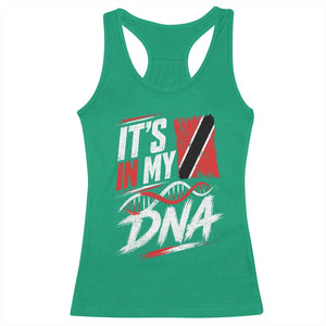 It Is in My DNA Trinidad and Tobago Racerback Tank Top Trinidadian Flag Roots