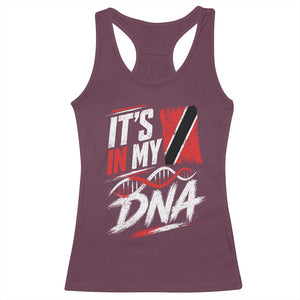 It Is in My DNA Trinidad and Tobago Racerback Tank Top Trinidadian Flag Roots