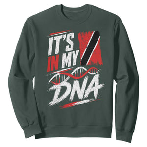 It Is in My DNA Trinidad and Tobago Sweatshirt Trinidadian Flag Roots