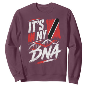 It Is in My DNA Trinidad and Tobago Sweatshirt Trinidadian Flag Roots