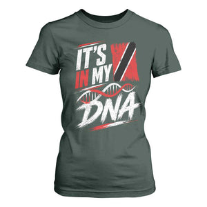 It Is in My DNA Trinidad and Tobago T Shirt For Women Trinidadian Flag Roots