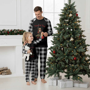 Funny Twas The Tism M Lord Medieval Knight Frog Plaid Pajama Set