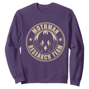 Funny Mothman Research Team Sweatshirt Cryptozoology Cryptid Hunting