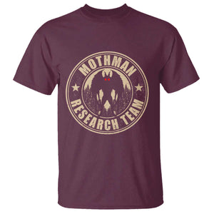 Funny Mothman Research Team T Shirt Cryptozoology Cryptid Hunting