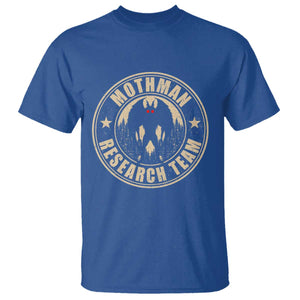 Funny Mothman Research Team T Shirt Cryptozoology Cryptid Hunting