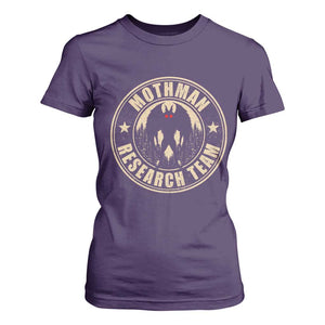 Funny Mothman Research Team T Shirt For Women Cryptozoology Cryptid Hunting