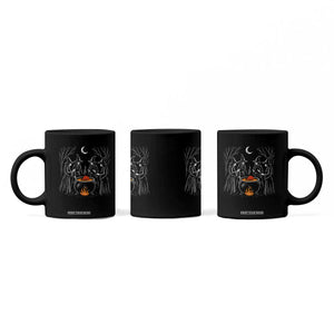Funny Halloween Witch Spooky Season Orange Cauldron Coffee Mug TS11 Print Your Wear