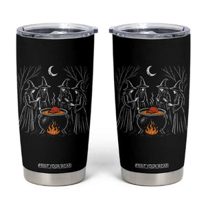 Funny Halloween Witch Spooky Season Orange Cauldron Tumbler Cup TS11 Black Print Your Wear