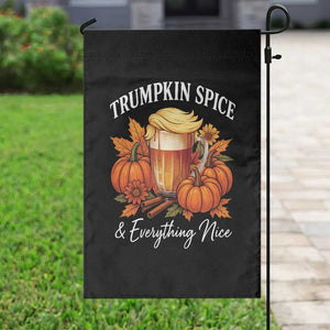 Funny Fall Season Trump Garden Flag Trumpkin Spice And Everything Nice Pumpkin TS11 Print Your Wear