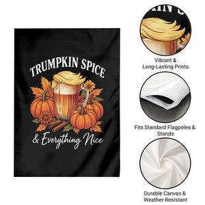 Funny Fall Season Trump Garden Flag Trumpkin Spice And Everything Nice Pumpkin TS11 Print Your Wear