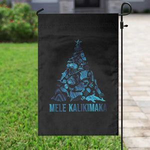 Christmas In Hawaii Garden Flag Mele Kalikimala Sea Animals Xmas Tree TS11 Print Your Wear
