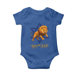 Tribe Of Judah Baby Onesie Bible History Hebrew Christ Israelite Lion TS11 Royal Blue Print Your Wear