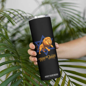 Tribe Of Judah Skinny Tumbler Bible History Hebrew Christ Israelite Lion TS11 Print Your Wear