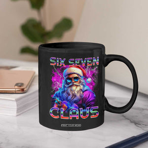 Funny Six Seven Claus Coffee Mug 67 Christmas Santa Meme Gen Alpha TS11 Print Your Wear