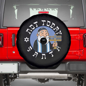 Funny Hanukkah Not Today Santa Spare Tire Cover Jewish Chanukah Chrismukkah TS11 Black Print Your Wear
