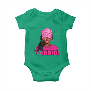African American Warrior Breast Cancer Baby Onesie Pink Ribbon TS11 Irish Green Print Your Wear