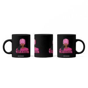 African American Warrior Breast Cancer Coffee Mug Pink Ribbon TS11 Print Your Wear