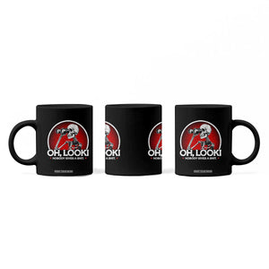 Oh Look Nobody Gives A Shit Coffee Mug Funny Sarcastic Humor Skeleton TS11 Print Your Wear